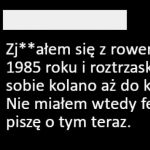 Dzielę się tym teraz