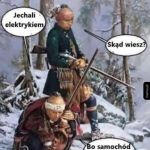 Jechali elektrykiem.