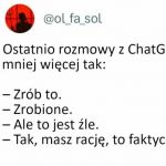 Rozmowy z chatgpt