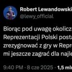 Lewandowski nie jest już kapitanem reprezentacji Polski