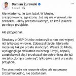 Ogromny szacunek dla strażaków, którzy uratowali psa