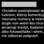 Podziękowania