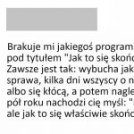 Chcę wiedzieć jak to się skończyło