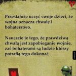 Wojna nie czyni nikogo wielkim