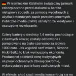 Zabezpieczenie na jarmarku w Niemczech