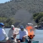 Na szczęście znalazła się gaśnica