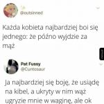 U mnie w bloku kiedyś szczur z kibla wyszedł