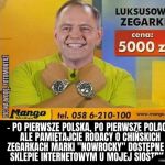 Zegarki, krawaty, koszuli i nachy komu, komu bo ide do domu