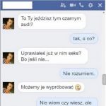 Czarne audi