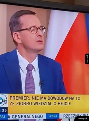 Nie ma dowod&oacute;w